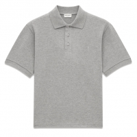 Saint Laurent Men's 'Cassandre' Polo Shirt