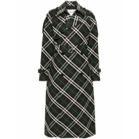 Burberry Trench 'Checked Belted' pour Femmes