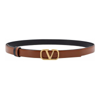 Valentino Garavani Ceinture 'VLogo Signature Reversible' pour Femmes