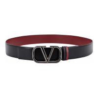 Valentino Garavani Ceinture 'V-Logo Reversible' pour Hommes