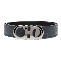 Ferragamo Ceinture 'Reversible Gancini Buckle' pour Hommes