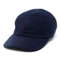 Kiton Casquette 'Logo-Embroidered' pour Hommes