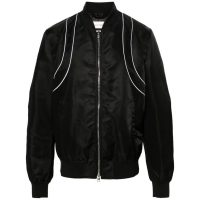 Alexander McQueen Blouson bomber 'Piped-Trim Zip-Up' pour Hommes