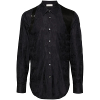 Alexander McQueen Chemise 'Decorative-Buckle' pour Hommes