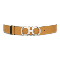 Ferragamo Ceinture 'Gancini-Buckle Reversible' pour Femmes