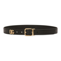 Dolce & Gabbana Women's 'Logo-Plaque' Belt