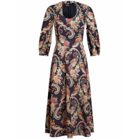 Etro Robe Midi 'Paisley-Print' pour Femmes