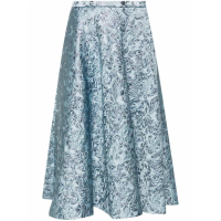 Gucci Women's 'Jacquard-Pattern' Midi Skirt