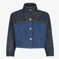 Fendi Women's 'Two-Tone' Denim Jacket