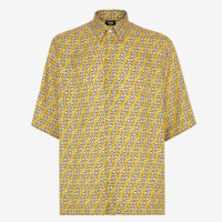 Fendi Men's 'FF Labyrinth' Short sleeve shirt