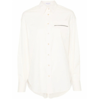 Brunello Cucinelli Women's 'Monili Chain-Detail' Shirt