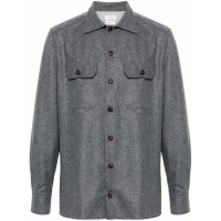 Brunello Cucinelli Men's 'Mélange-Effect' Overshirt