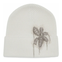 Brunello Cucinelli Women's 'Precious Flower Crest' Beanie