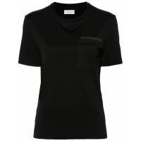 Brunello Cucinelli T-shirt 'Monili Chain-Detail' pour Femmes