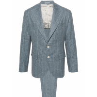 Brunello Cucinelli Costume 'Speckled-Effect Striped' pour Hommes