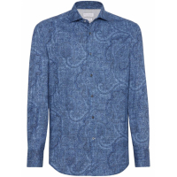 Brunello Cucinelli Chemise 'Patterned' pour Hommes