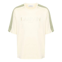 Lanvin T-shirt 'Logo-Embroidered' pour Hommes