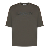 Lanvin T-shirt 'Logo-Embroidered' pour Hommes