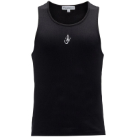 Jw Anderson Men's 'Anchor Logo-Embroidered' Tank Top