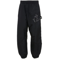 Jw Anderson Men's 'Anchor-Embroidered Twisted' Sweatpants