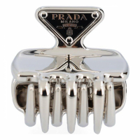 Prada Barrette à cheveux 'Logo Detailed Claw' pour Femmes