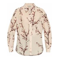 Alexander McQueen Women's 'Floral-Print' Shirt