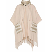 Herno 'Fringed' Cape-Poncho für Damen