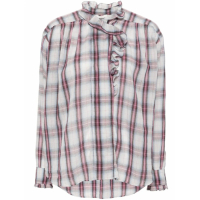 Isabel Marant Etoile 'Pamias Ruffled Checked' Bluse für Damen