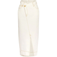 Jacquemus Women's 'La De-Nîmes' Midi Skirt