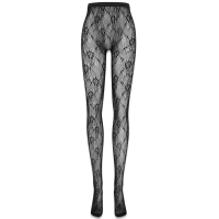 Saint Laurent Women's 'Floral Motif' Tights