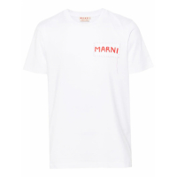 Marni T-shirt 'Logo-Appliqué' pour Hommes