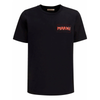 Marni T-shirt 'Logo-Appliqué' pour Hommes