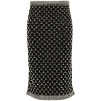 Pinko 'Crystal-Embellished' Midi Rock für Damen