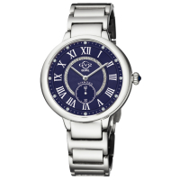 Gevril Women's Rome Silver Dial Stainless Steel Watch