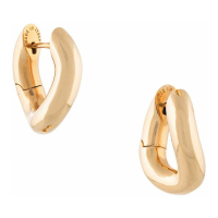 Balenciaga Women's 'Loop XXS Twisted Hoop' Earrings