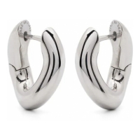 Balenciaga Women's 'Loop XXS Twisted Hoop' Earrings