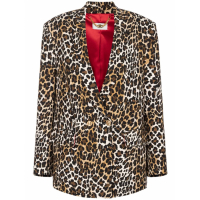 Elisabetta Franchi Women's 'Leopard-Print' Blazer