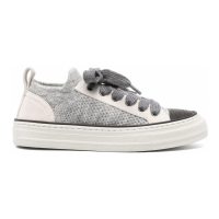 Brunello Cucinelli Women's 'Monili Chain-Detail' Sneakers