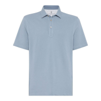 Brunello Cucinelli Men's 'Piqué' Polo Shirt