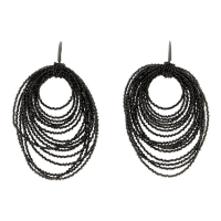 Brunello Cucinelli Boucles d'oreilles 'Hoop' pour Femmes