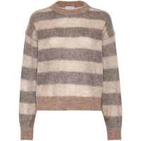 Brunello Cucinelli Women's 'Striped' Sweater