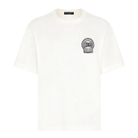 Dolce&Gabbana Men's 'DG Logo-Embroidered' T-Shirt