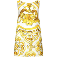 Dolce&Gabbana Women's 'Majolica-Print' Mini Dress