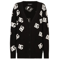 Dolce & Gabbana Cardigan 'Logo-Embroidered' pour Femmes