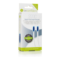 Beconfident 'Sonic Regular' Zahnbürstenkopf Set - White 2 Stücke