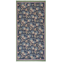 Etro Men's 'Frayed Floral-Print' Wool Scarf