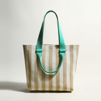 Cilela Women's 'Retro Striped' Tote Bag