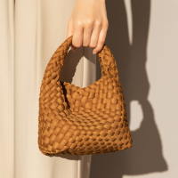 Cilela Women's 'Earthy Medium Woven Small' Top Handle Bag