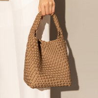 Cilela Women's 'Earthy Medium Woven Large' Top Handle Bag