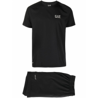 EA7 Emporio Armani Men's 'Logo-Print' T-shirt & Shorts Set